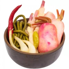 四川泡菜正宗农家自制酸萝卜豆角即食泡辣椒母水下饭菜1100g包邮